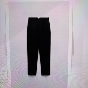 Zara black High-Waisted Pants